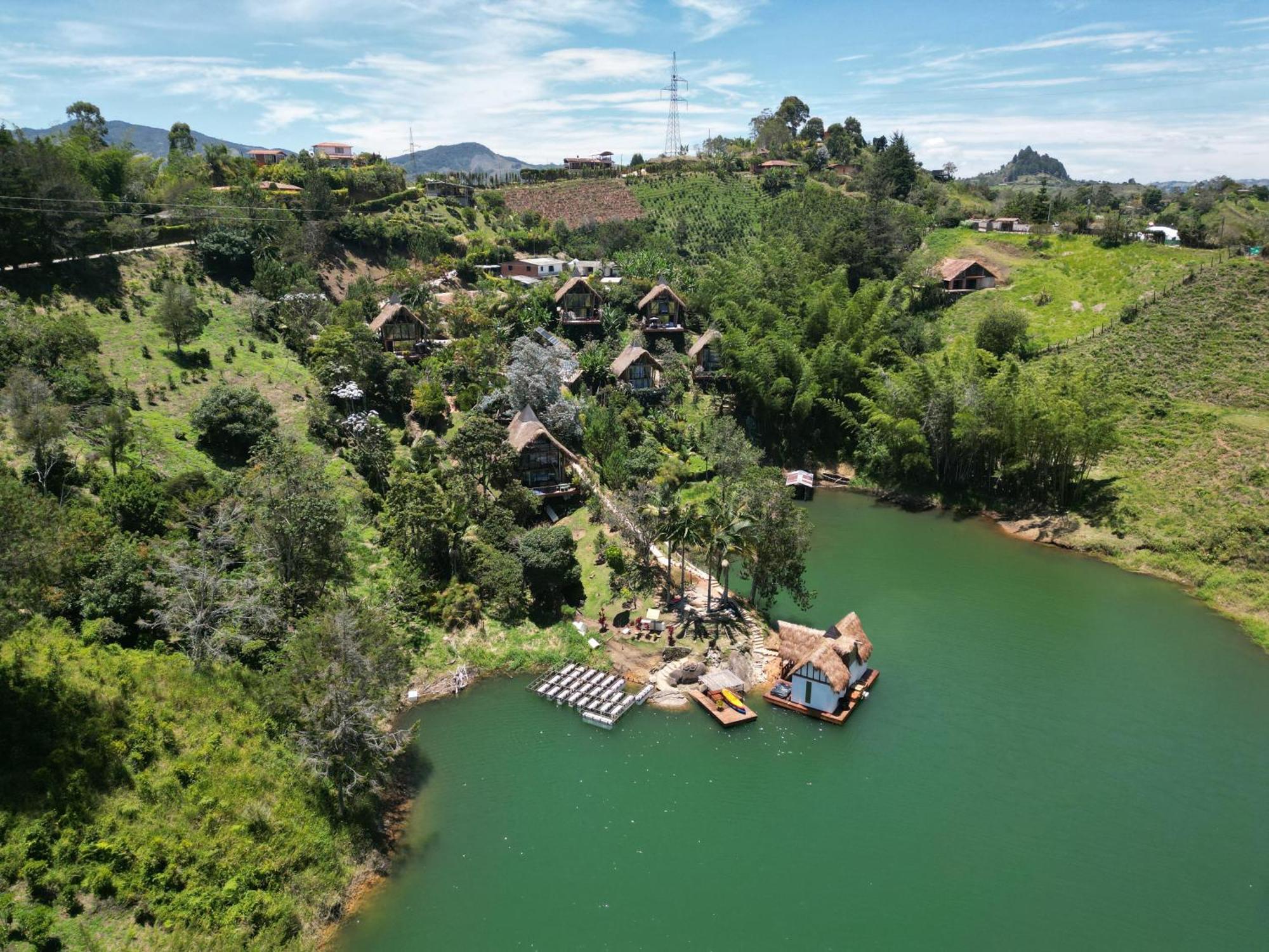Ibuku Hotel Guatape - Chalets 外观 照片